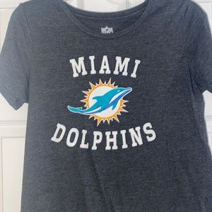 Miami dolphins dark gray shirt